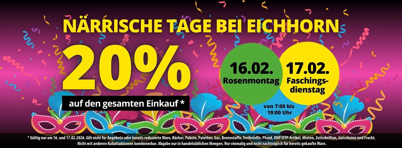 Fasching Website 1600x590