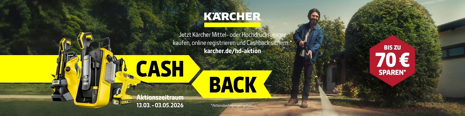 EICH Kärcher Cashback Website 1600x400