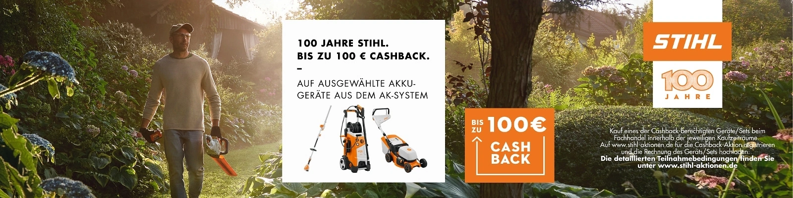 EICH Stihl Cashback Website 1600x400
