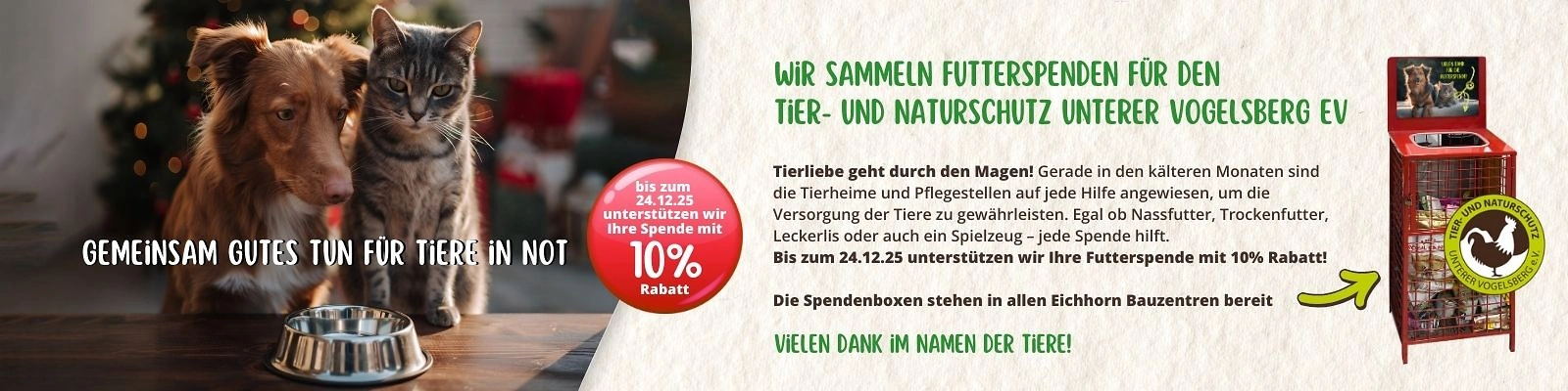 NEU Tierfuttersammlung Website 1600x400