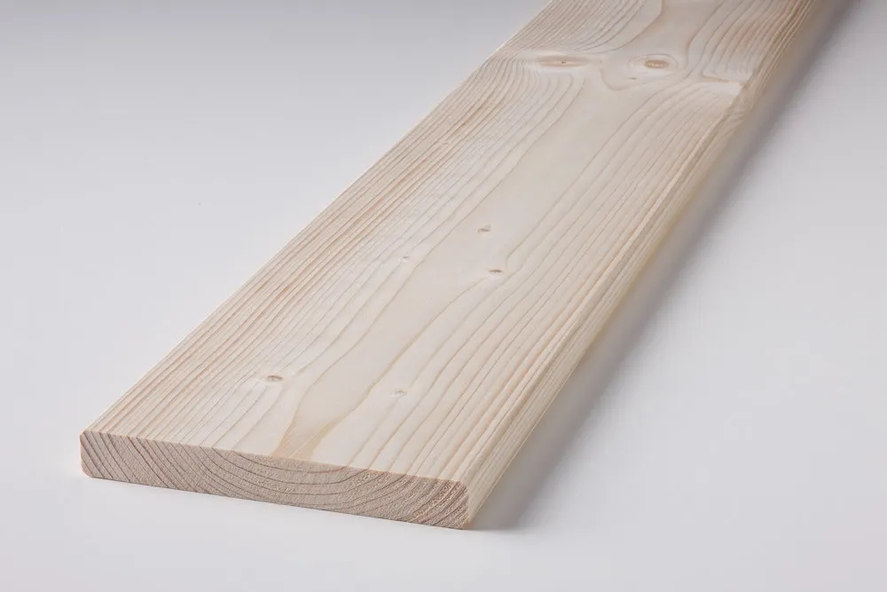 Glattkantbrett gehobelt m Fase