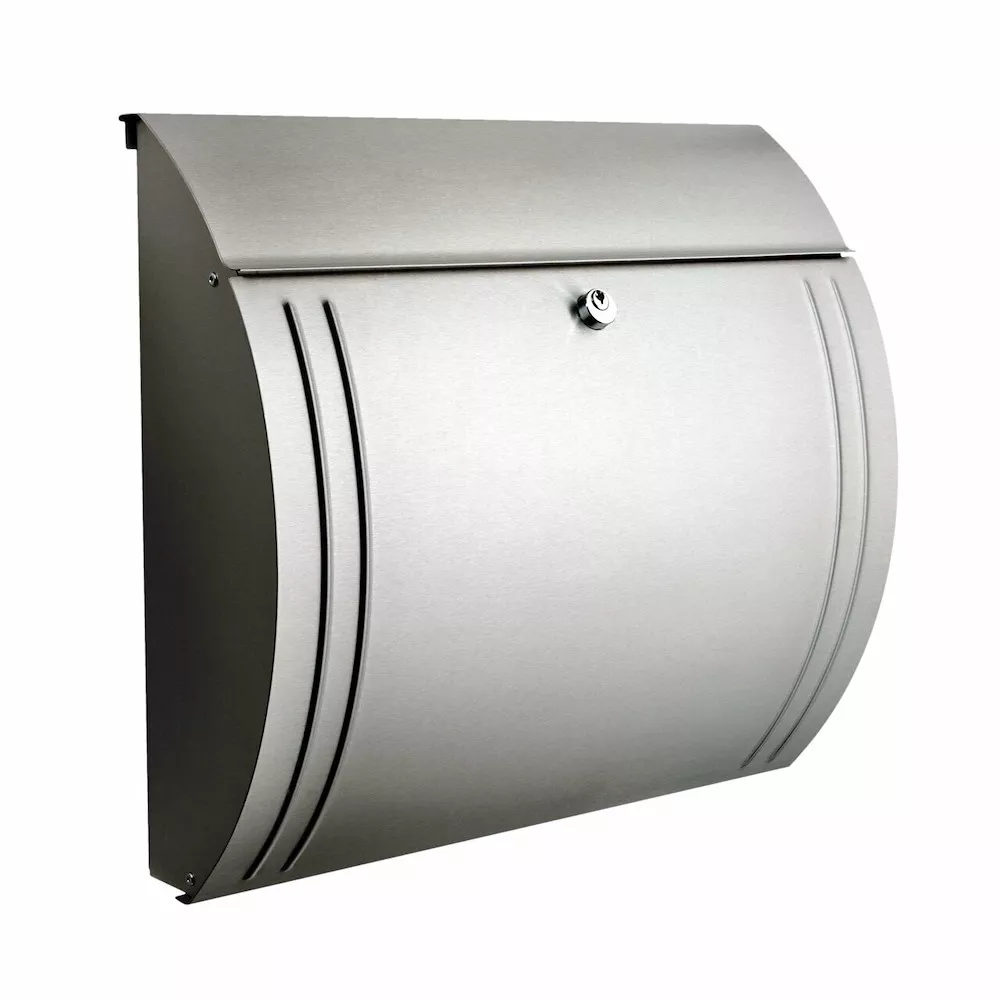 Edelstahl-Briefkasten