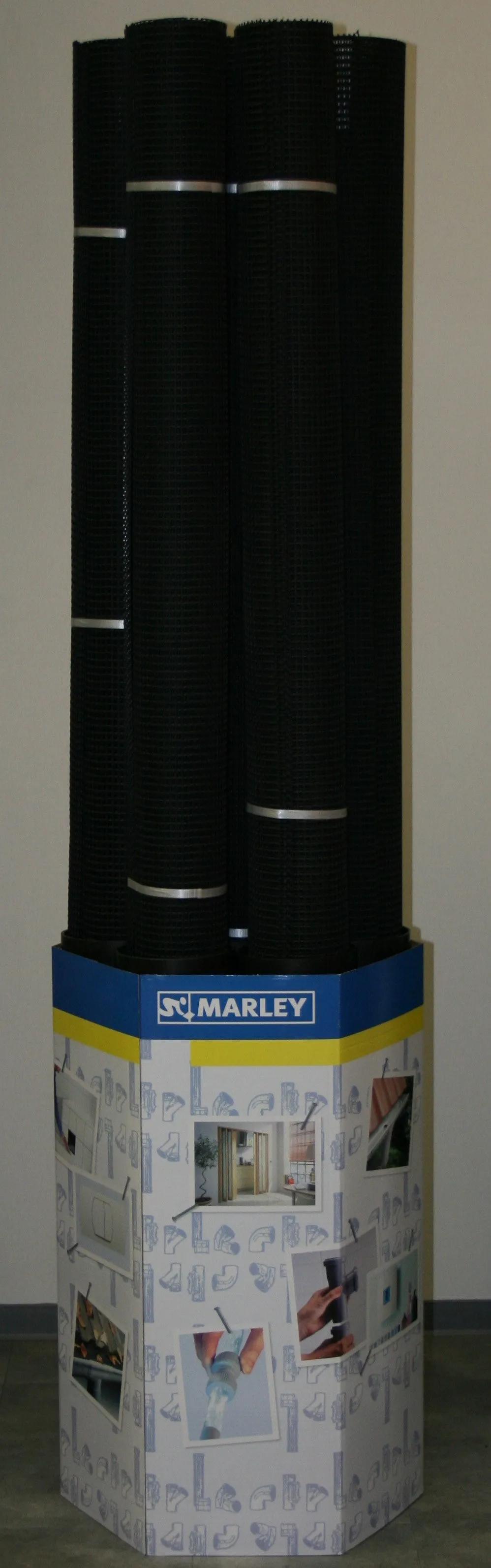 Poly-Net Laubstopp f.halbrunde