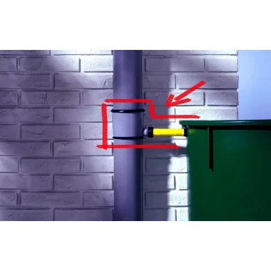 Regensammler mit &Uuml;berlaufstop