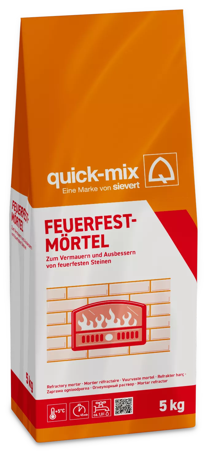 Feuerfestm&ouml;rtel 5 kg