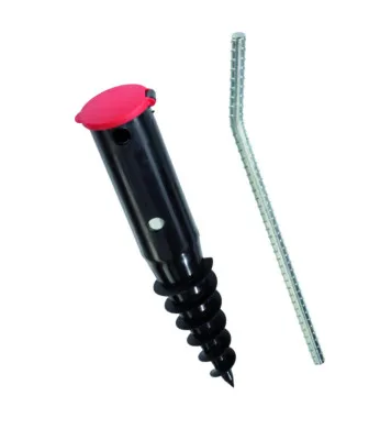 Bodend&uuml;bel mit Eindrehstange