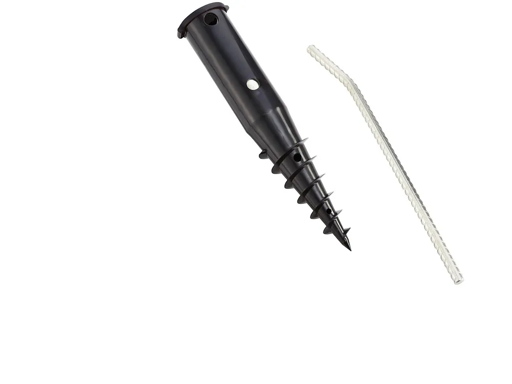 Bodend&uuml;bel mit Eindrehstange