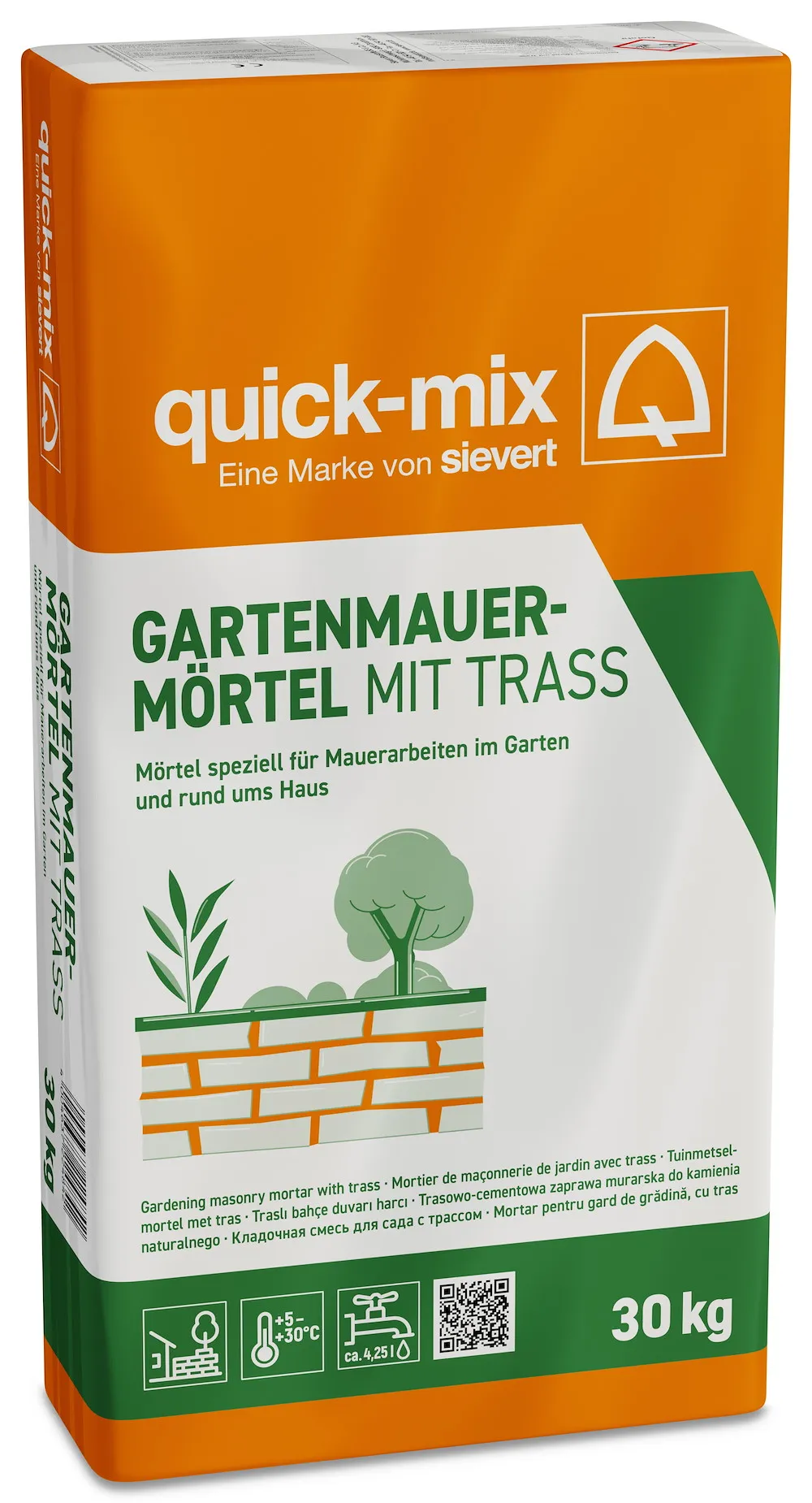 Gartenmauer-M&ouml;rtel 30 kg