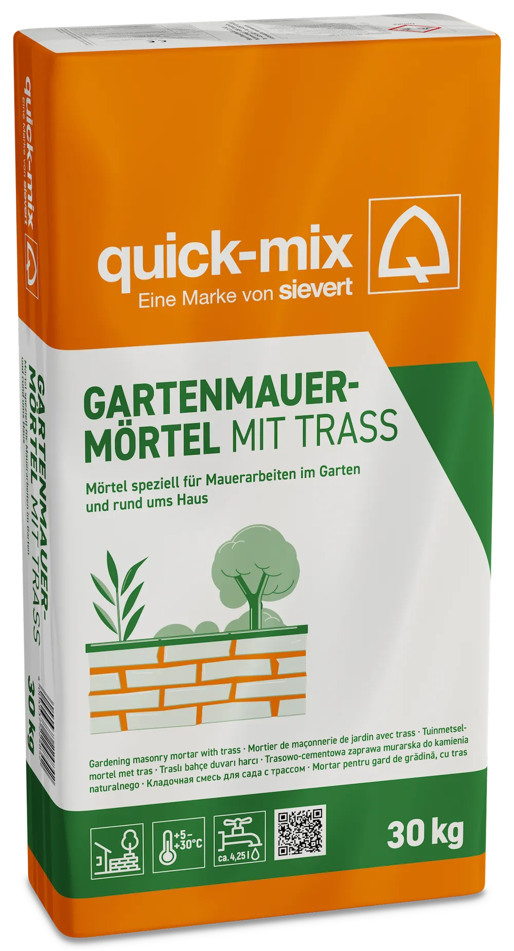 Gartenmauer-M&ouml;rtel 30 kg