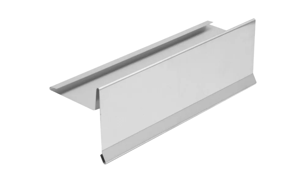 Ortblech mit Wasserfalz