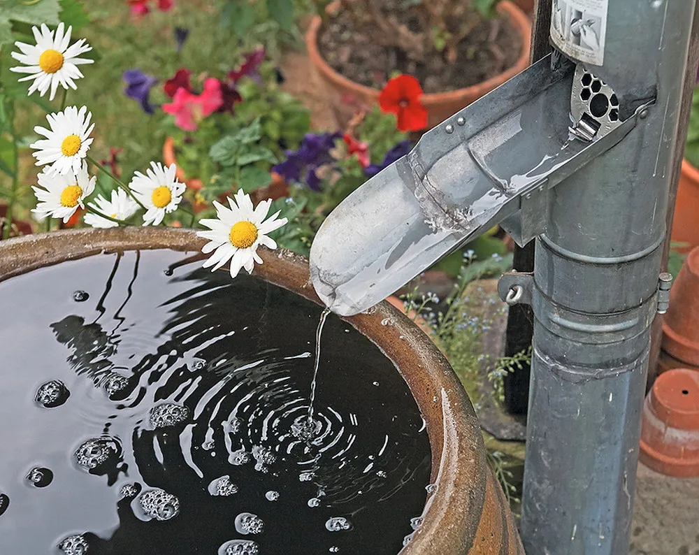 Regenwasserklappe o. Sieb