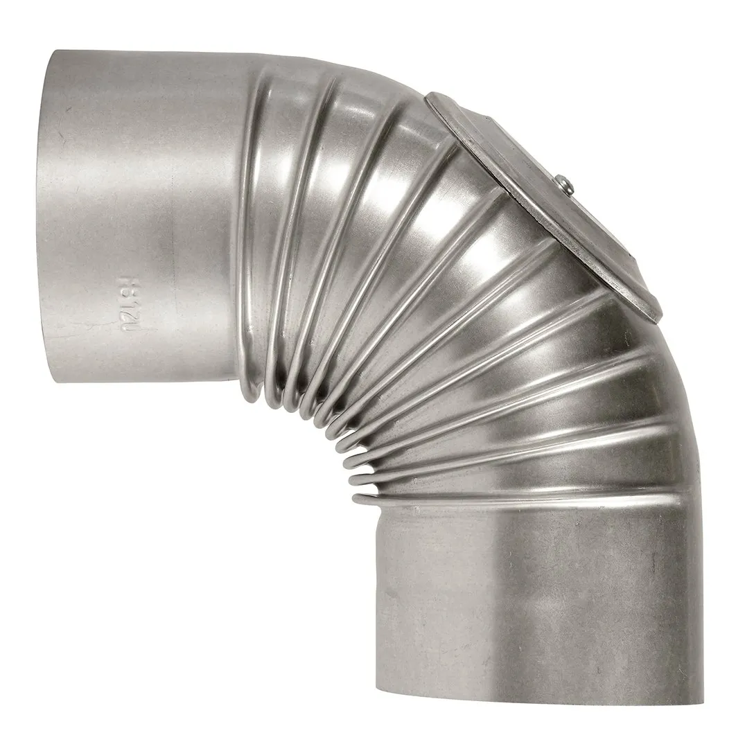 Alu-Rohrbogen &oslash; 110, 0,6 mm