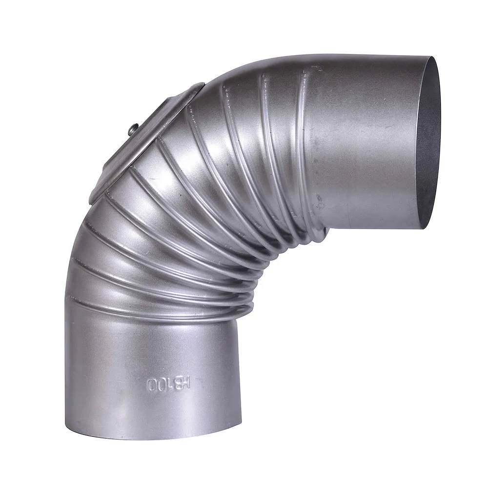 Alu-Rohrbogen &oslash; 110, 0,6 mm