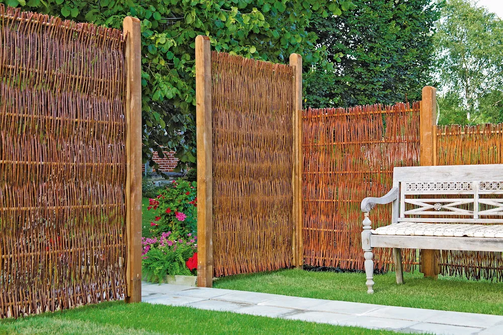 FUEGO-Weidengeflechtzaun