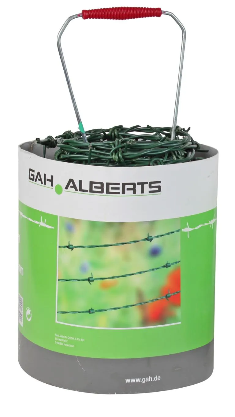 Stacheldraht, gr&uuml;n