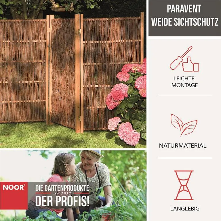Weiden-Paravent