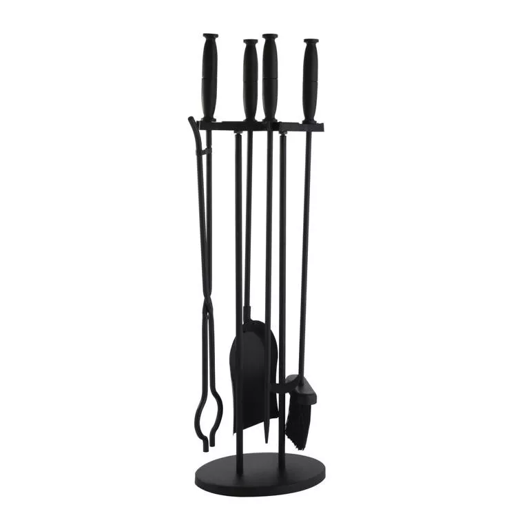 Kaminbesteck Eisen schwarz