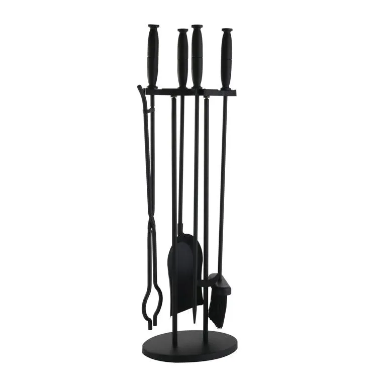 Kaminbesteck Eisen schwarz