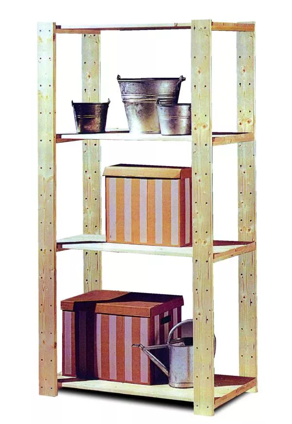 Schwerlastregal mit 4 B&ouml;den