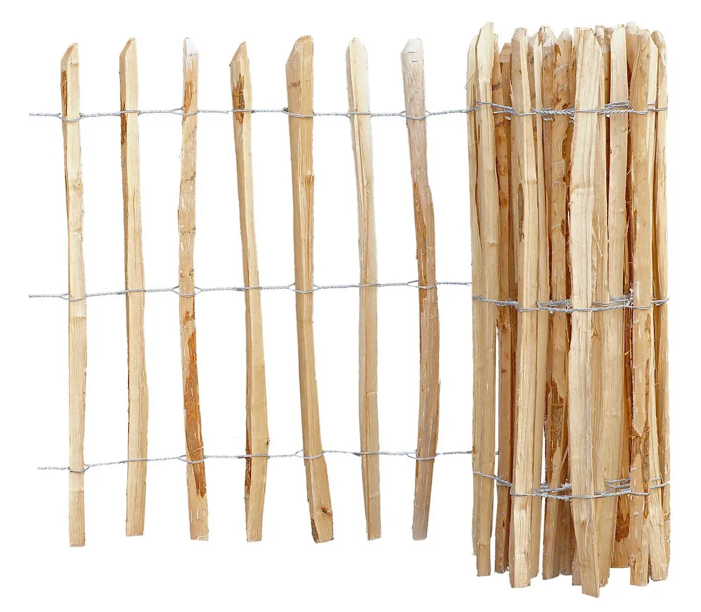 Staketenzaun Berg-Haselnuss