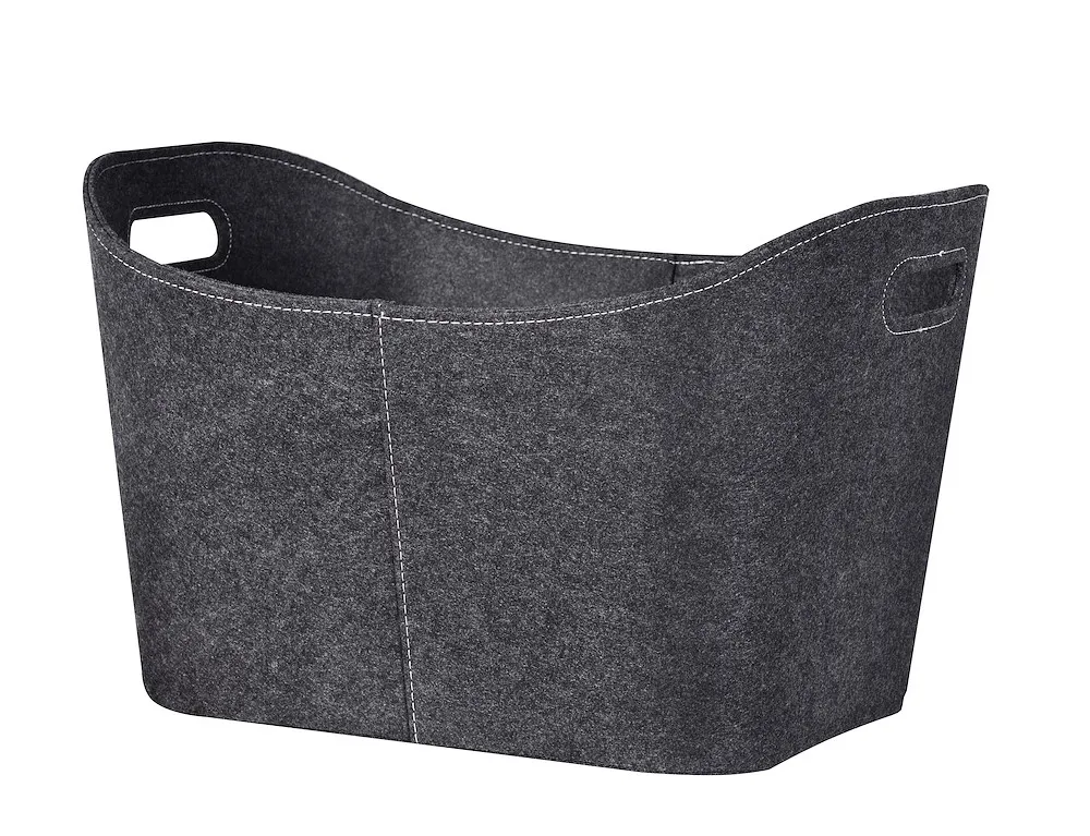Filzkorb, anthrazit