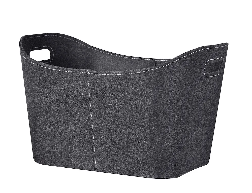 Filzkorb, anthrazit