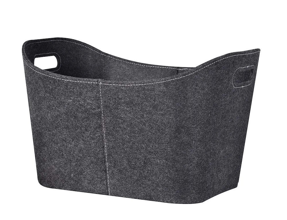 Filzkorb, anthrazit