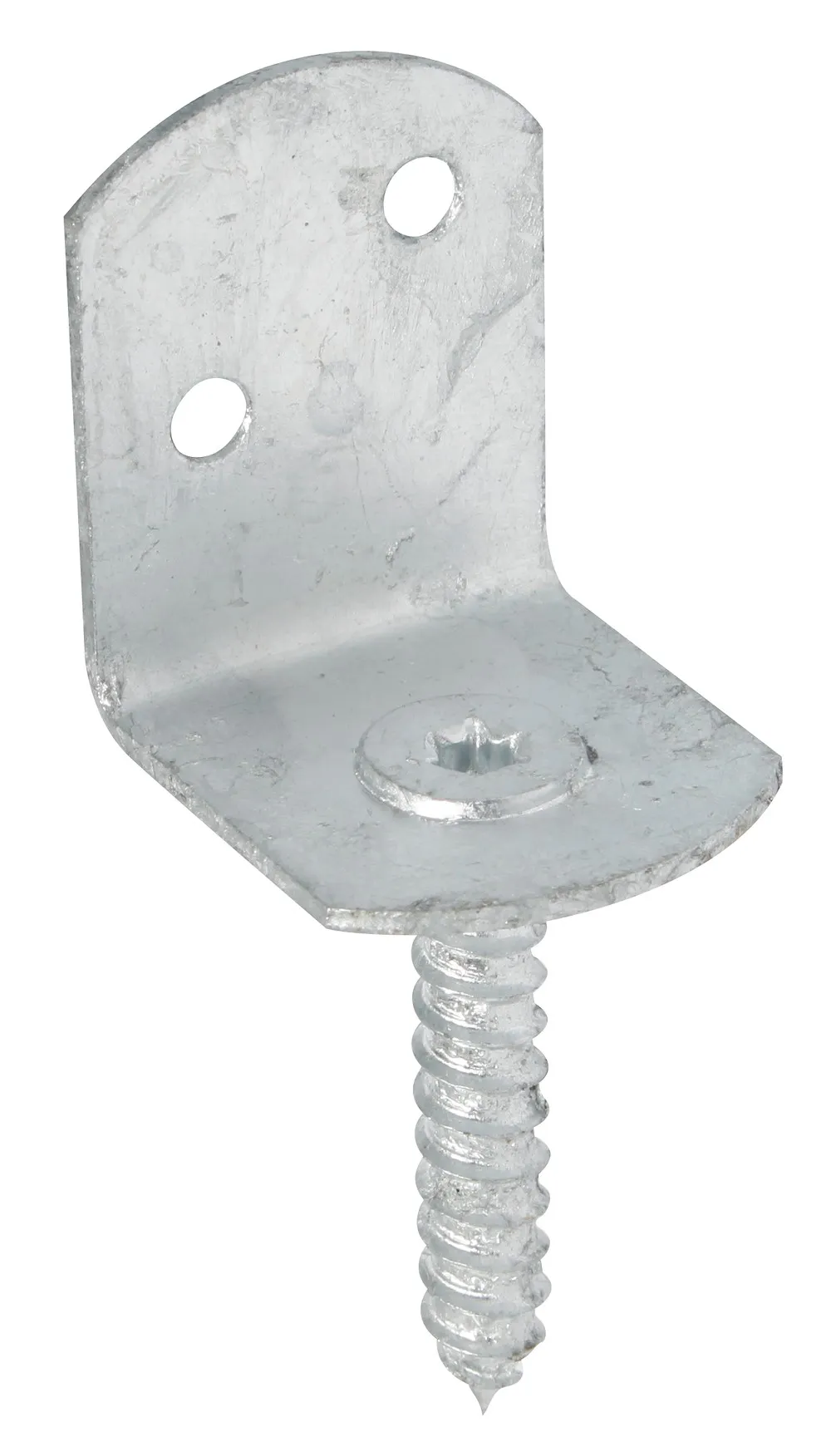 Flechtzaunhalter L-Form, fvz.