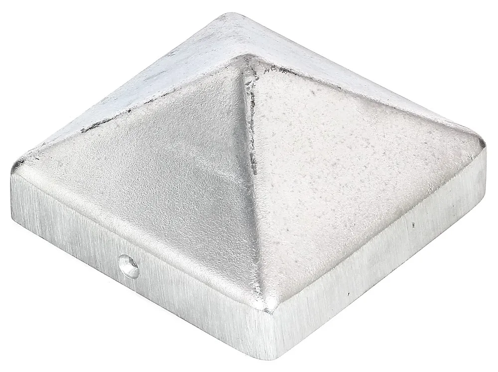 Pfostenkappe, ALU-blank