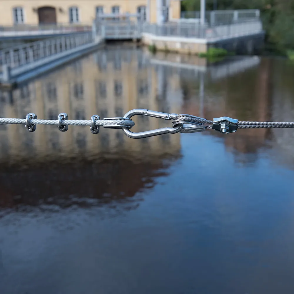 Feuerwehr-Karabinerhaken A2