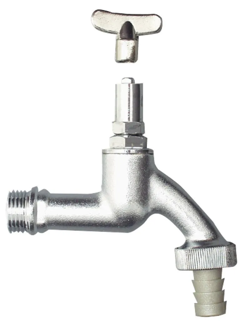 Auslaufventil mit Schlauchver-