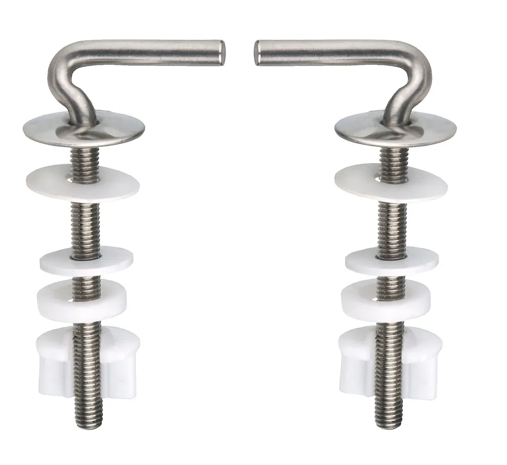 WC-Sitz-Befestigung Edelstahl