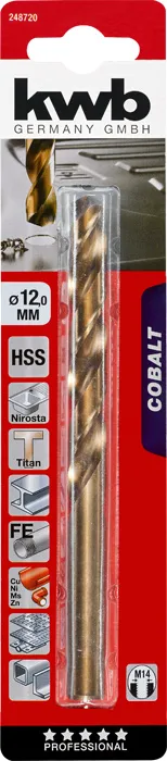 COBALT HSS-Spiralbohrer