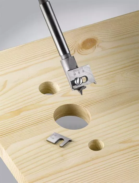 Zentrumsbohrer verstellbar