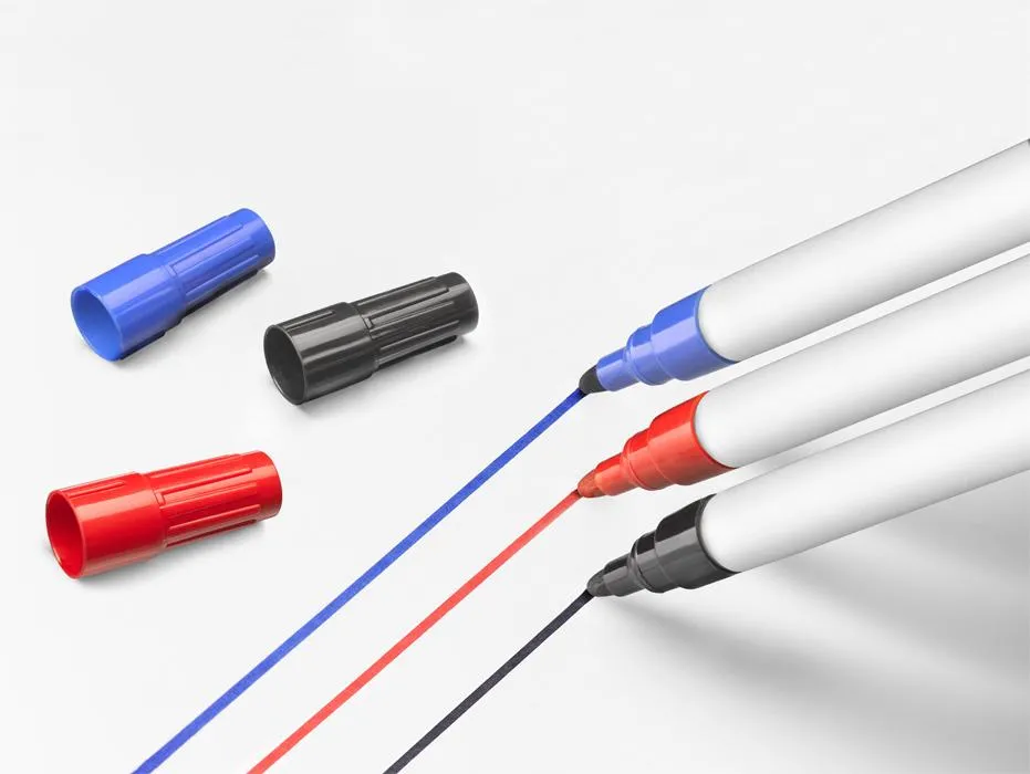 Markierstifte sortiert