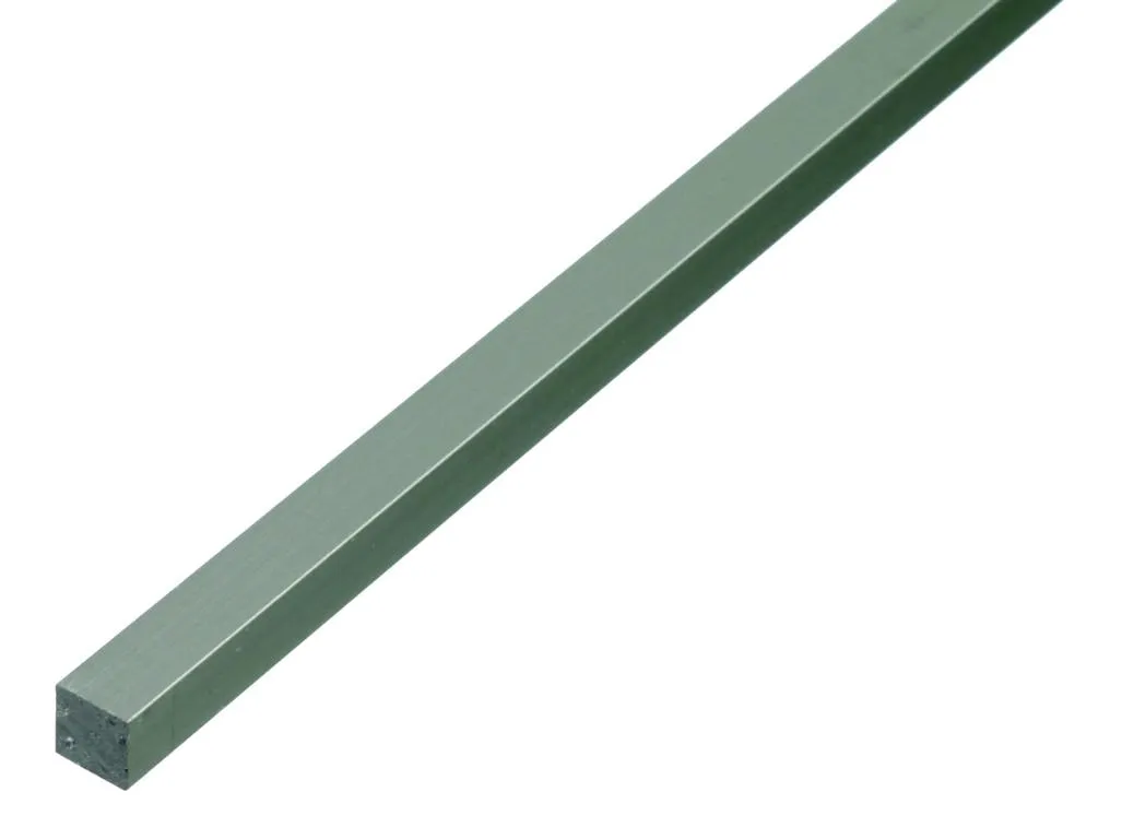 Vierkantstange Alu-silber elox
