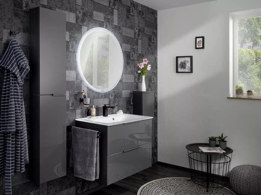 Glaswaschbecken white