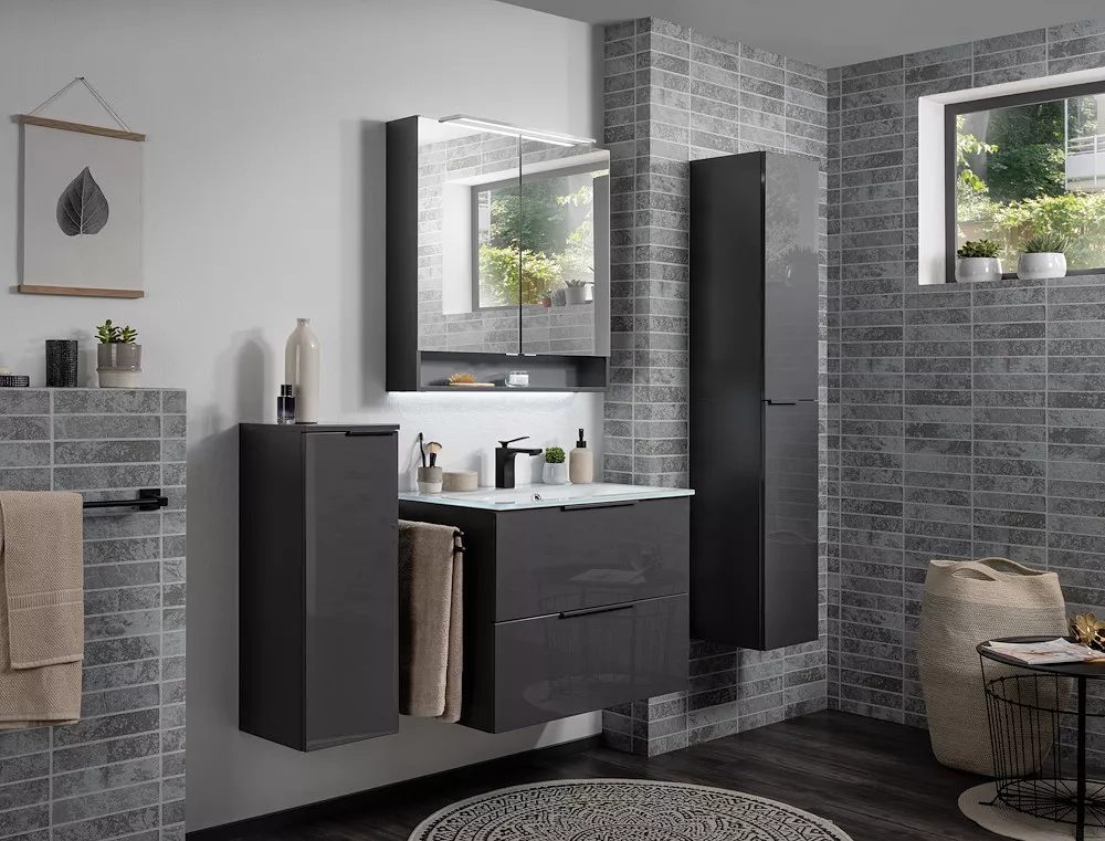 Glaswaschbecken white