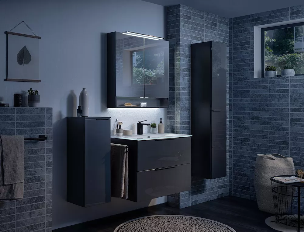 Glaswaschbecken white