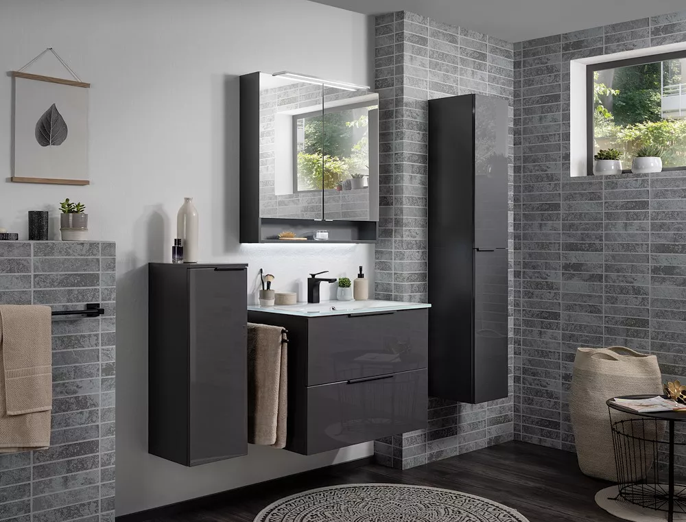 Glaswaschbecken white