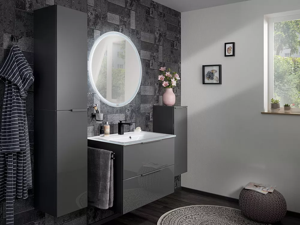 Glaswaschbecken white