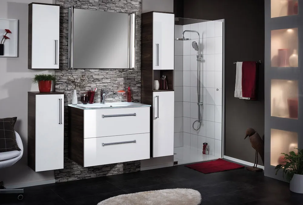 Glaswaschbecken white