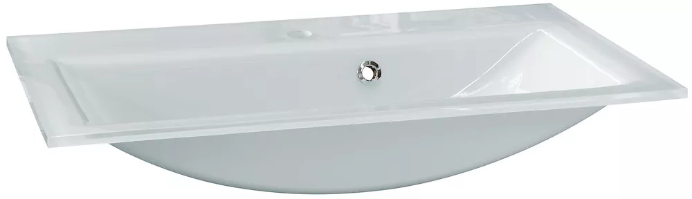 Glaswaschbecken white