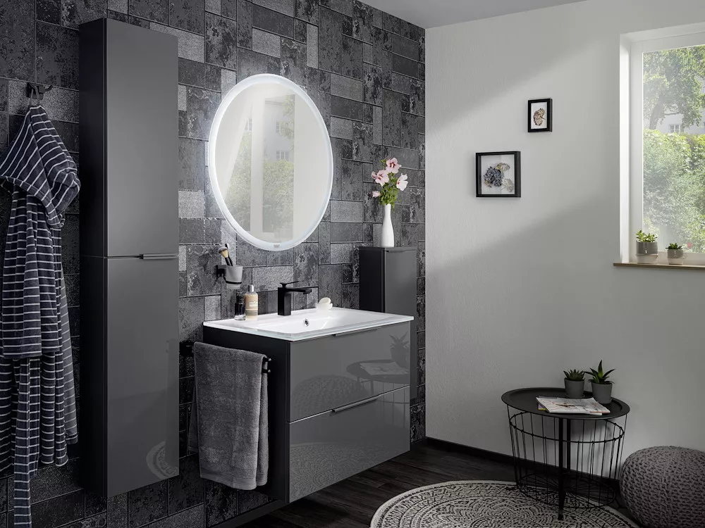 Glaswaschbecken white