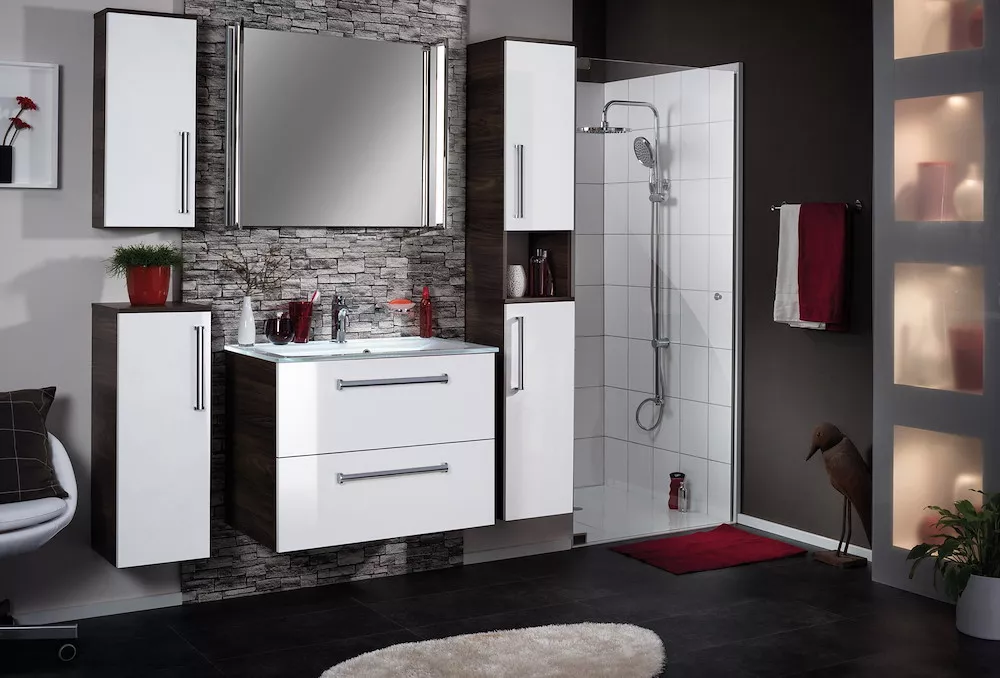 Glaswaschbecken white