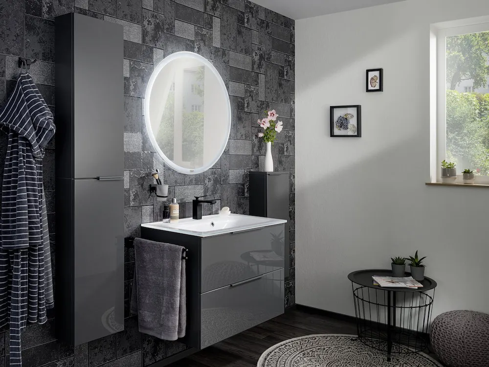Glaswaschbecken white