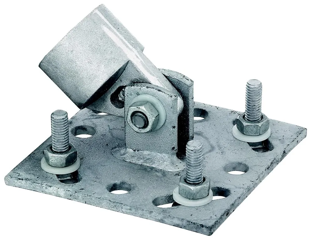 Strebenplatte 100x100 mm