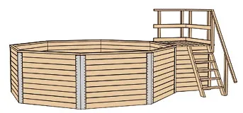 Holzpool 593 B 1 - Alles dabei