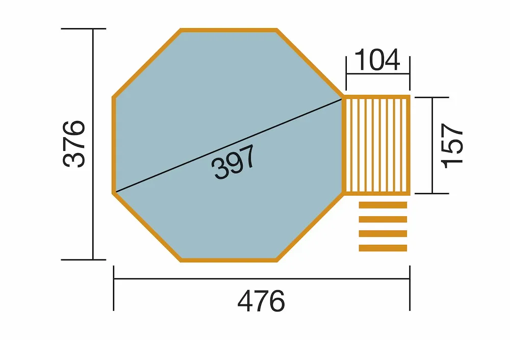 Holzpool 593 B 1 - Alles dabei
