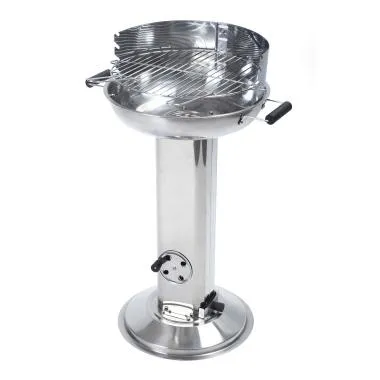 Edelstahl-S&auml;ulengrill Hartford